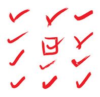 Check mark icons N5