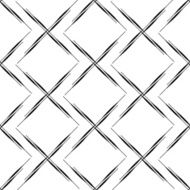 Black and white geometric seamless pattern modern stylish N15