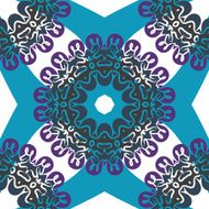Seamless oriental pattern Wallpaper element with seamless mandala pattern in