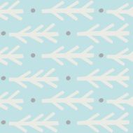 Cute simple pattern with hand drawn elements