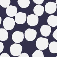 Big polka dots pattern