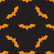 Seamless background with bats N10
