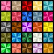 Multiple colored square diamond