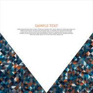 Geometric vector pattern N129