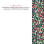 Geometric vector pattern N130