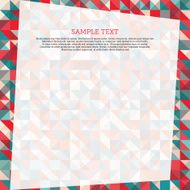 Geometric vector pattern N139