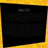 Geometric vector pattern N163