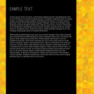 Geometric vector pattern N164