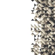 Geometric vector pattern N178