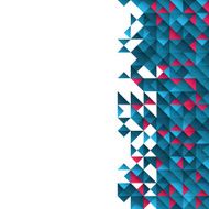 Geometric vector pattern N180