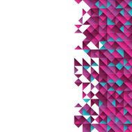 Geometric vector pattern N181