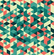 Geometric vector pattern N185