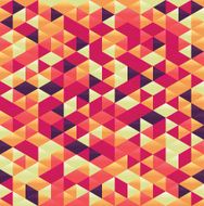 Geometric vector pattern N187