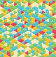 Geometric vector pattern N188