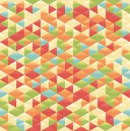 Geometric vector pattern N190
