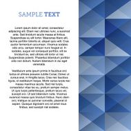 Geometric vector pattern N211