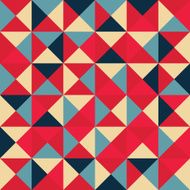 Geometric vector pattern N214