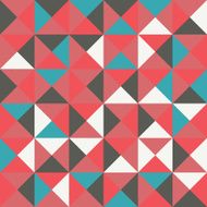 Geometric vector pattern N215