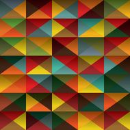 Geometric vector pattern N221