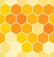 Seamless honeycomb pattern