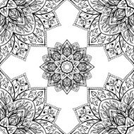 Vector ornamental pattern N4