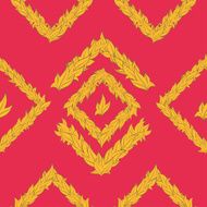 Vector pattern of leaves