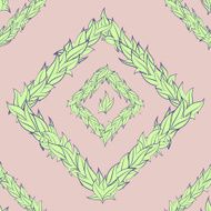 Vector pattern of leaves N4