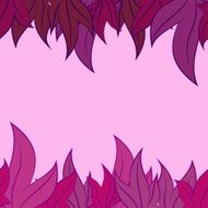 Vector pattern of leaves N10