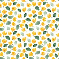 floral watercolor pattern vector background for your design N2