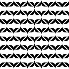 Black and white seamless pattern abstract background N24