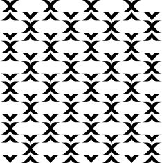 Black and white geometric seamless pattern abstract background N6