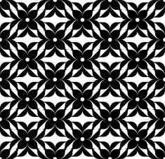 Black and white seamless pattern abstract background N29