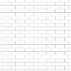 Seamless white brick pattern