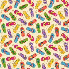 Seamless flip-flops pattern N2
