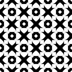 Black and white seamless pattern abstract background N30