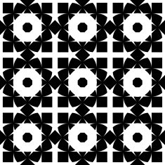 Black and white seamless pattern abstract background N32