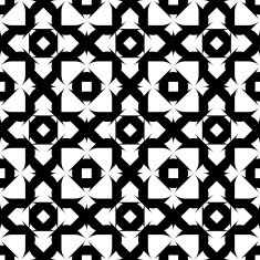 Black and white seamless pattern abstract background N33
