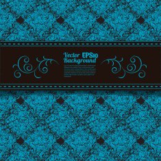 Seamless vector stylish trendy background