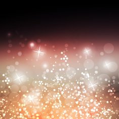 Sparkling Cover Design Template with Abstract Blurred Background N12