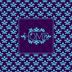 I love my Home lettering in frame on seamless background N7