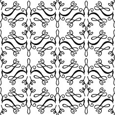 Seamless with vintage floral pattern N25