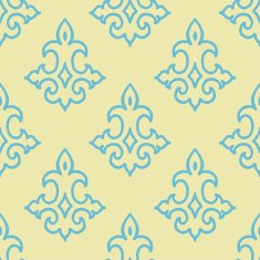 Seamless with vintage floral pattern N37