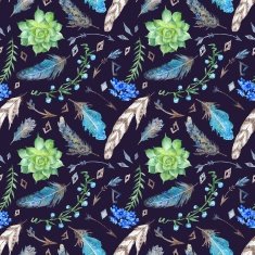 Tribal Forest Pattern