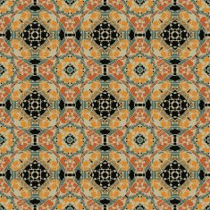 Seamless pattern with multicolor abstract motives N2
