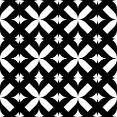 Black and white seamless pattern abstract background N39