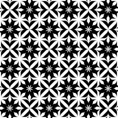 Black and white seamless pattern abstract background N40