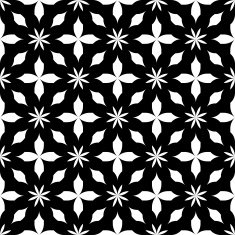 Black and white seamless pattern abstract background N44
