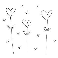 Love heart design N2