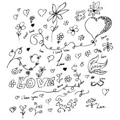 Love heart design N3