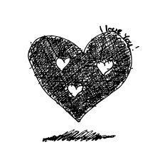 Love heart design N4